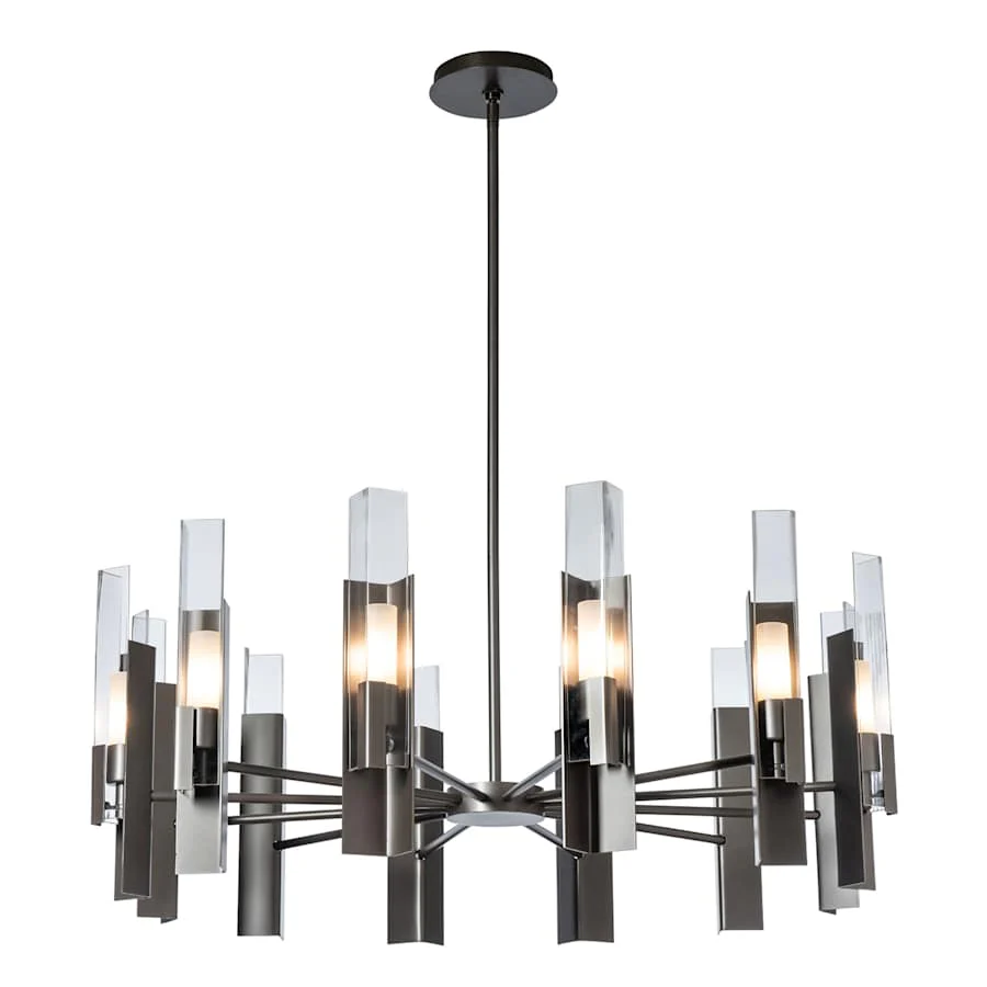 Hubbardton Forge Summit 12 Light 41" Wide Chandelier - Image 1