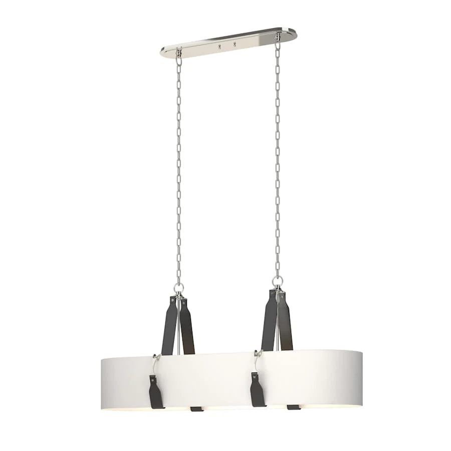 Hubbardton Forge Saratoga 4 Light 46" Wide Linear Chandelier - Image 1