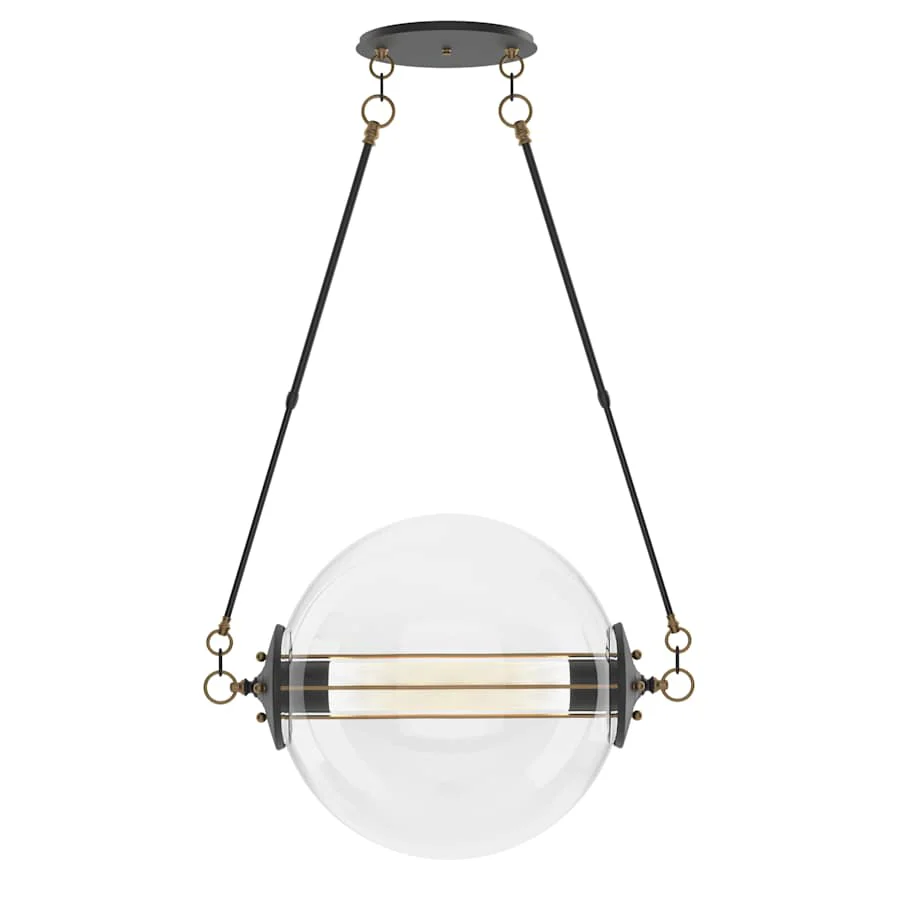 Hubbardton Forge Otto 2 Light 28" Wide Pendant - Image 1