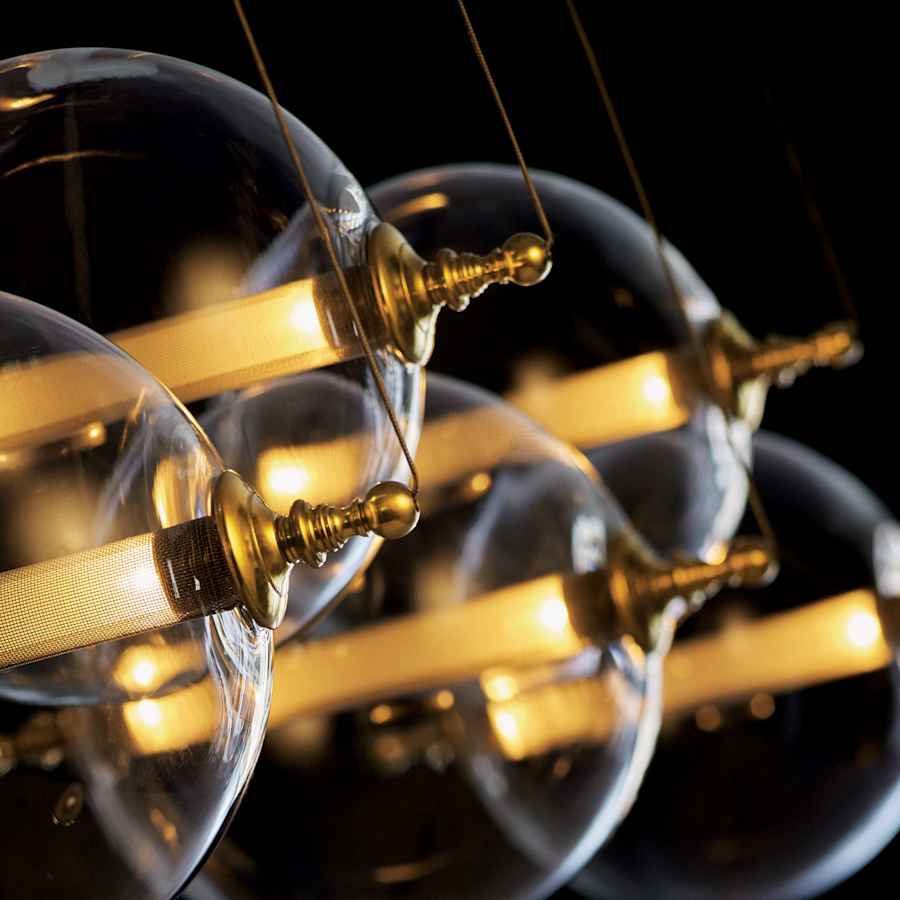 Hubbardton Forge Otto 10 Light 57" Wide Suspension Linear Pendant - Image 3