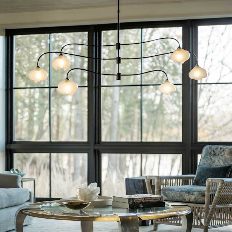 Hubbardton Forge Ume 6 Light 59" Wide Linear Pendant - Image 3
