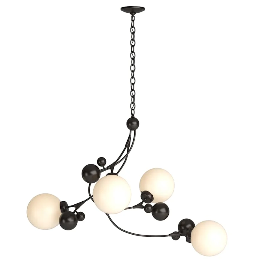 Hubbardton Forge Sprig 4 Light 42" Wide Abstract Chandelier - Image 1