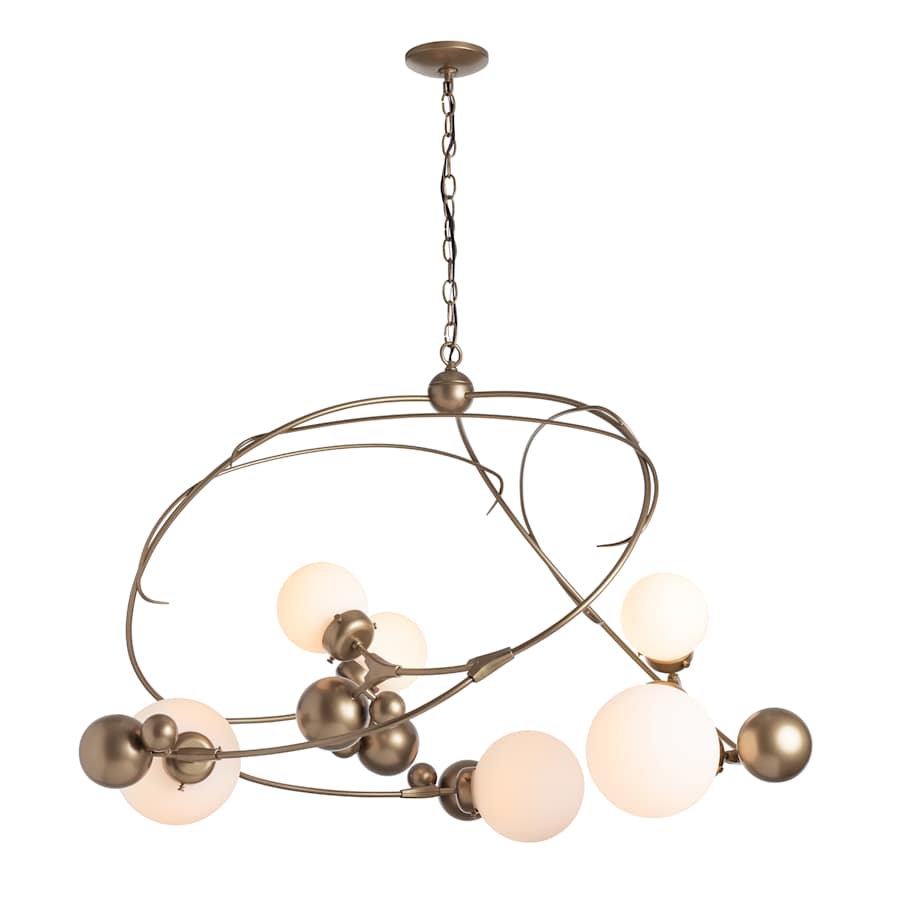 Hubbardton Forge Sprig 6 Light 49" Wide Abstract Chandelier - Image 2