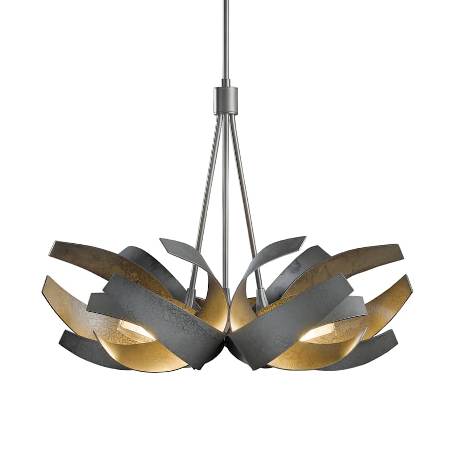 Hubbardton Forge Corona 6 Light 27" Wide Pendant - Image 1