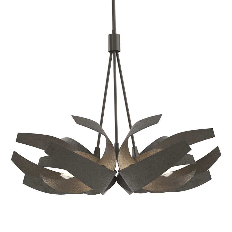 Hubbardton Forge Corona 6 Light 27" Wide Pendant - Image 3