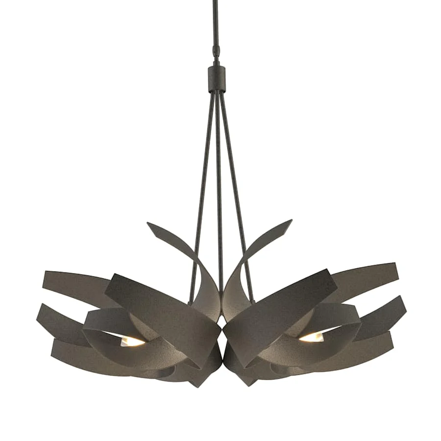 Hubbardton Forge Corona 6 Light 36" Wide Pendant - Image 1