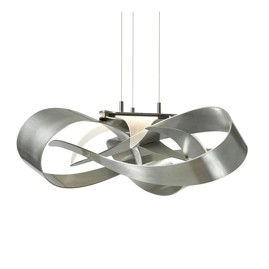 Hubbardton Forge Flux 27" Wide LED Abstract Chandelier - Image 1