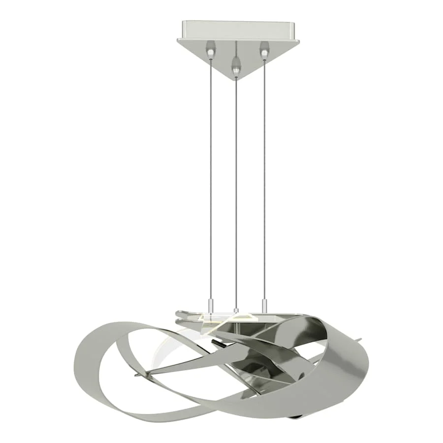 Hubbardton Forge Flux 27" Wide LED Abstract Chandelier - Image 2