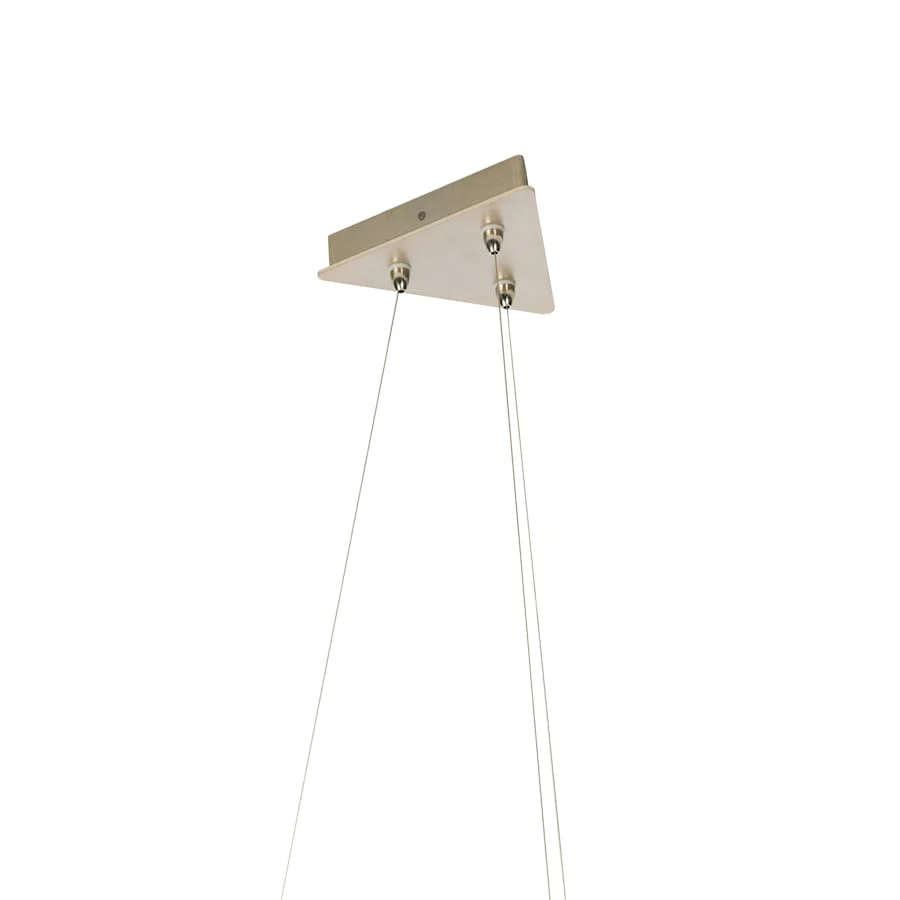 Hubbardton Forge Flux 39" Wide LED Abstract Chandelier - Image 3