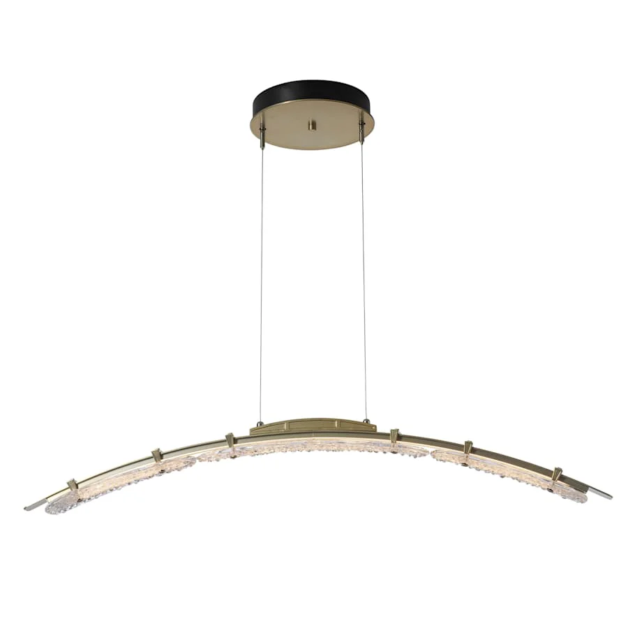 Hubbardton Forge Glissade 44" Wide Suspension Linear Pendant - Image 2