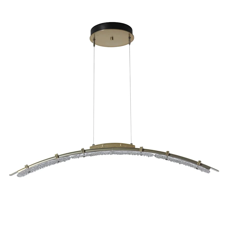 Hubbardton Forge Glissade 44" Wide Suspension Linear Pendant - Image 3