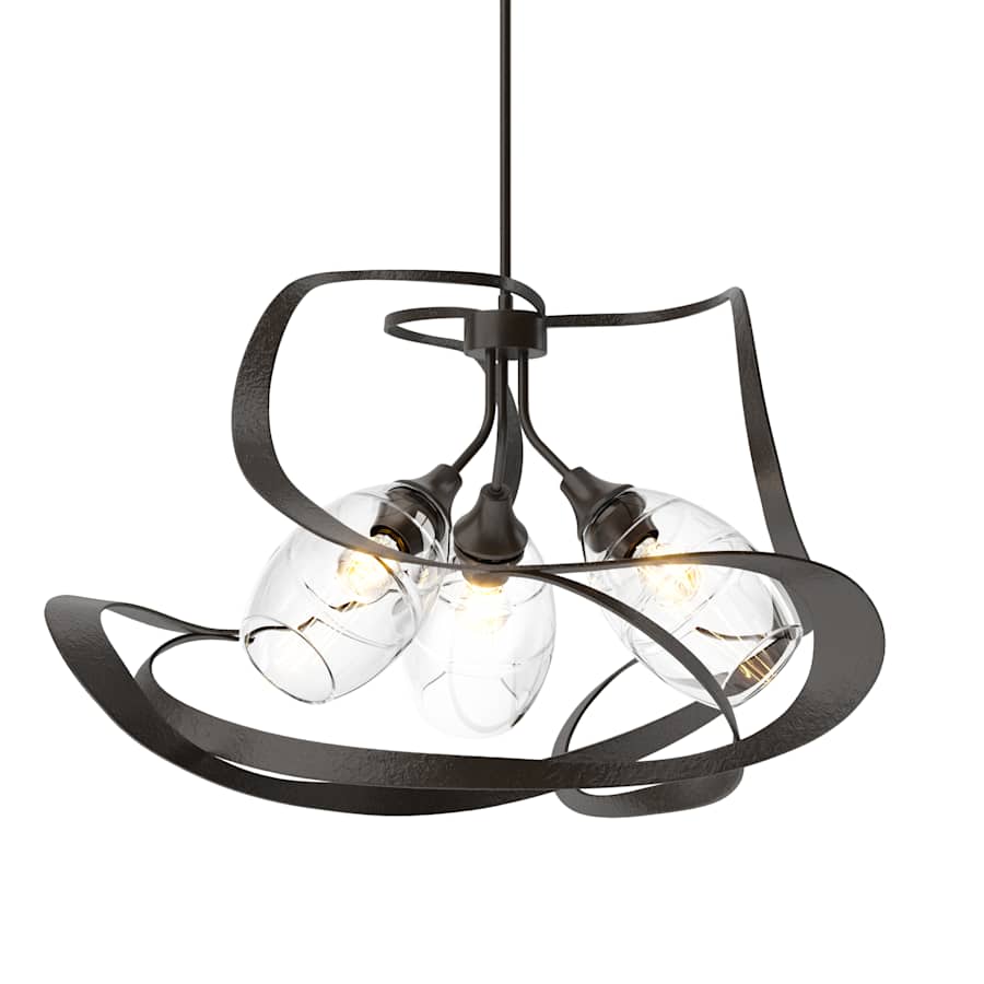 Hubbardton Forge Nest 3 Light 31" Wide Pendant - Image 2