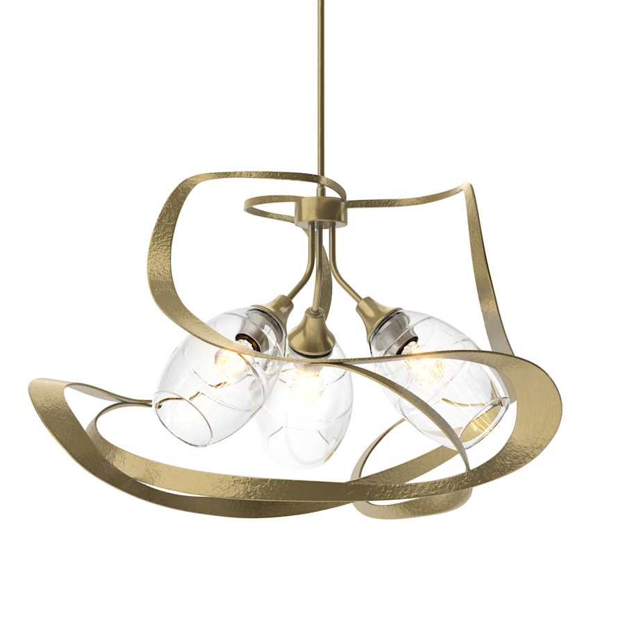 Hubbardton Forge Nest 3 Light 31" Wide Pendant - Image 3