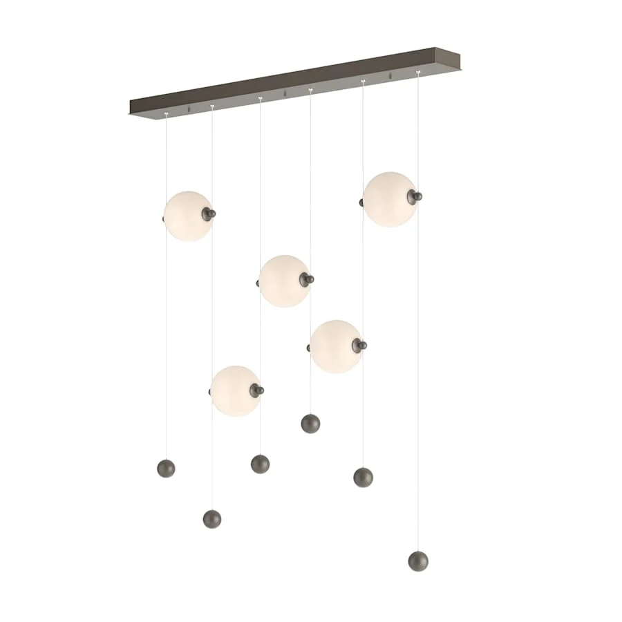 Hubbardton Forge Abacus 41" Wide LED Suspension Multi Light Pendant - Image 1
