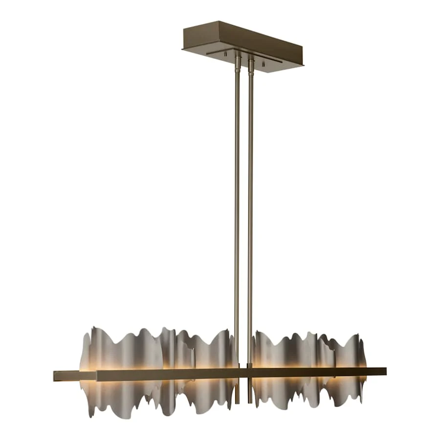Hubbardton Forge Hildene 52" Wide Linear Pendant - Image 2
