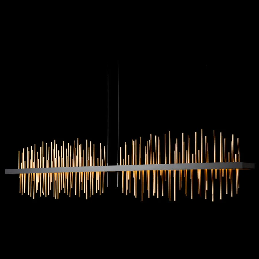 Hubbardton Forge Gossamer 52" Wide LED Linear Chandelier - Image 3