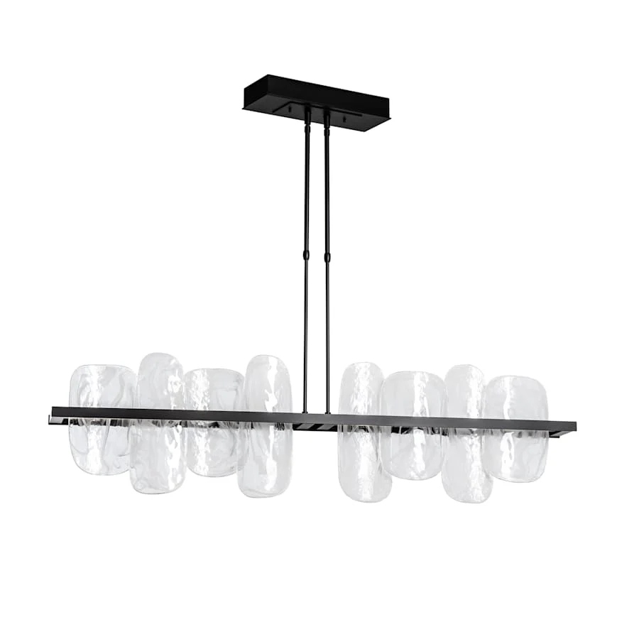 Hubbardton Forge Vitre 52" Wide LED Linear Chandelier - Image 3