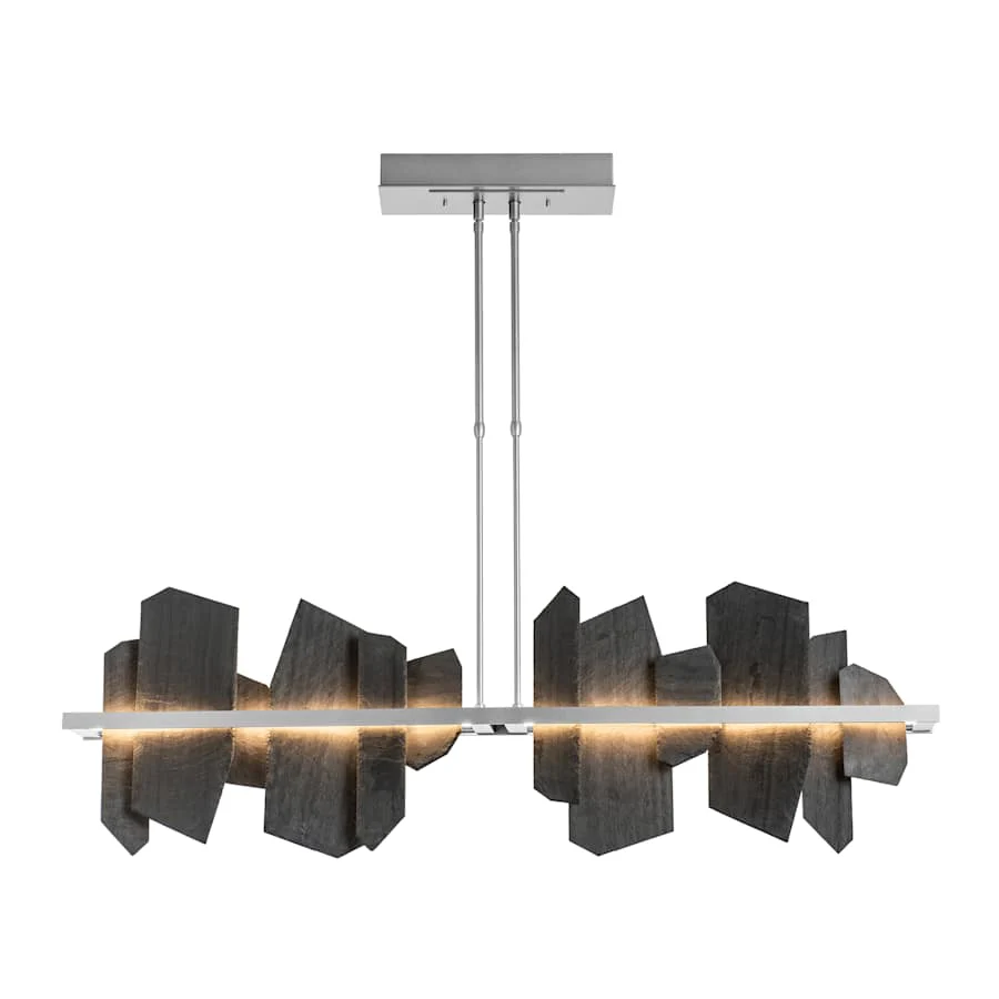 Hubbardton Forge Ardesia 52" Wide LED Linear Chandelier - Image 1