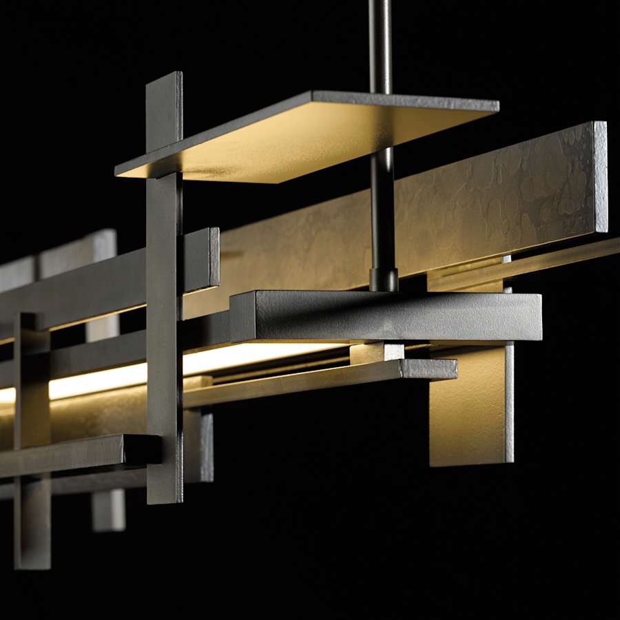 Hubbardton Forge Planar 42" Wide Linear Pendant - Image 3
