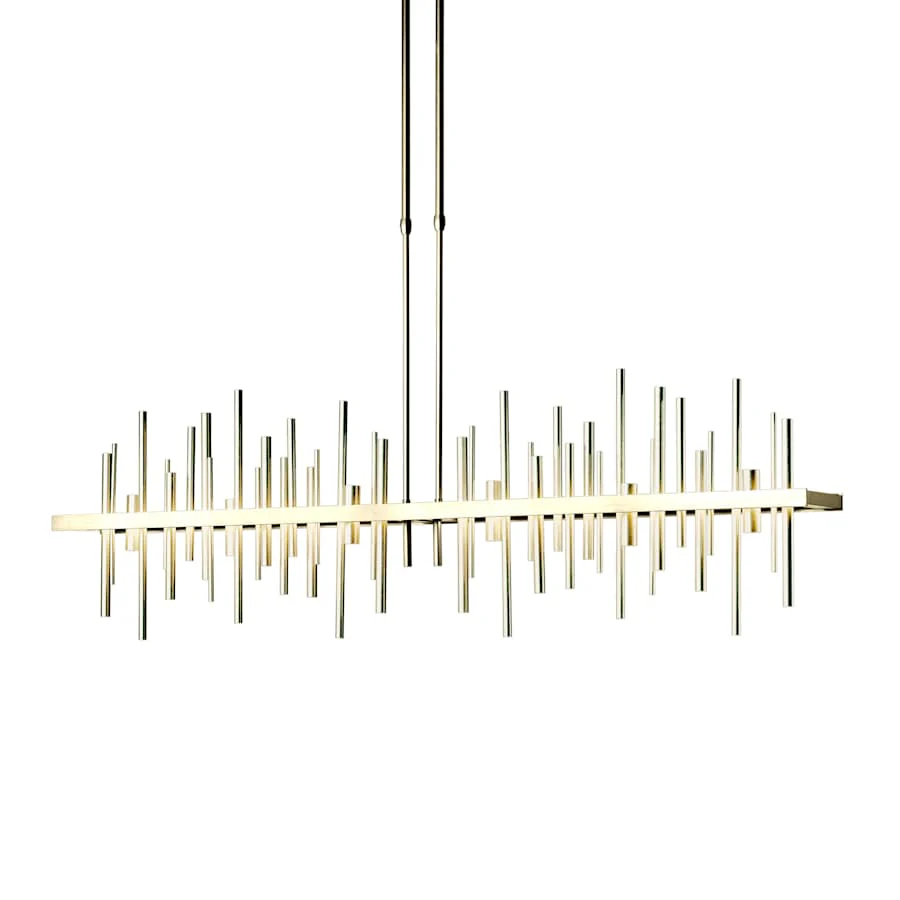 Hubbardton Forge Landscape 52" Wide LED Linear Chandelier - Image 1