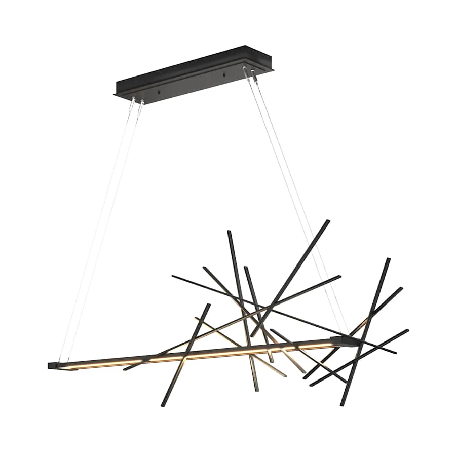 Hubbardton Forge Cascade 51" Wide LED Linear Chandelier - Image 1