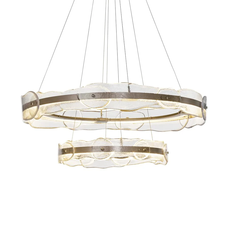 Hubbardton Forge Solstice 37" Wide LED Ring Chandelier - Image 2