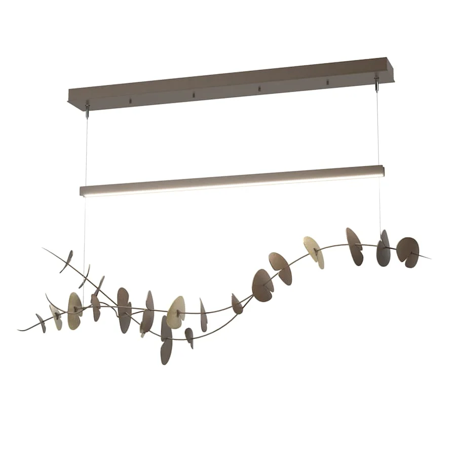 Hubbardton Forge Lily 41" Wide LED Linear Chandelier - Image 1