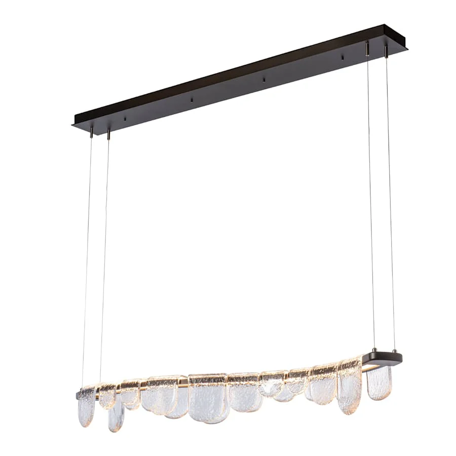 Hubbardton Forge Riverbed 51" Wide Linear Pendant - Image 1