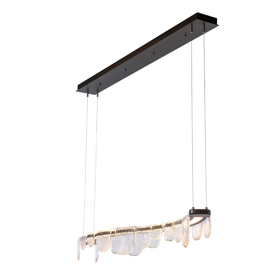Hubbardton Forge Riverbed 51" Wide Linear Pendant - Image 2