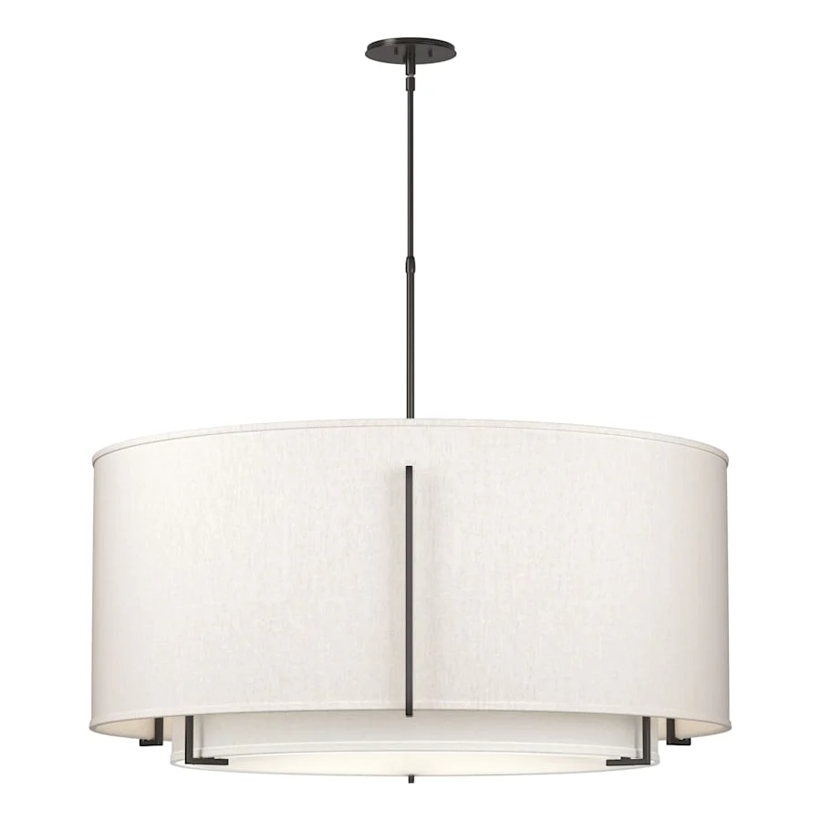 Hubbardton Forge Exos 3 Light 38" Wide Pendant - Image 1