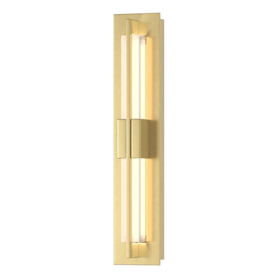 Hubbardton Forge Double Axis 24" Tall Wall Sconce - Image 1
