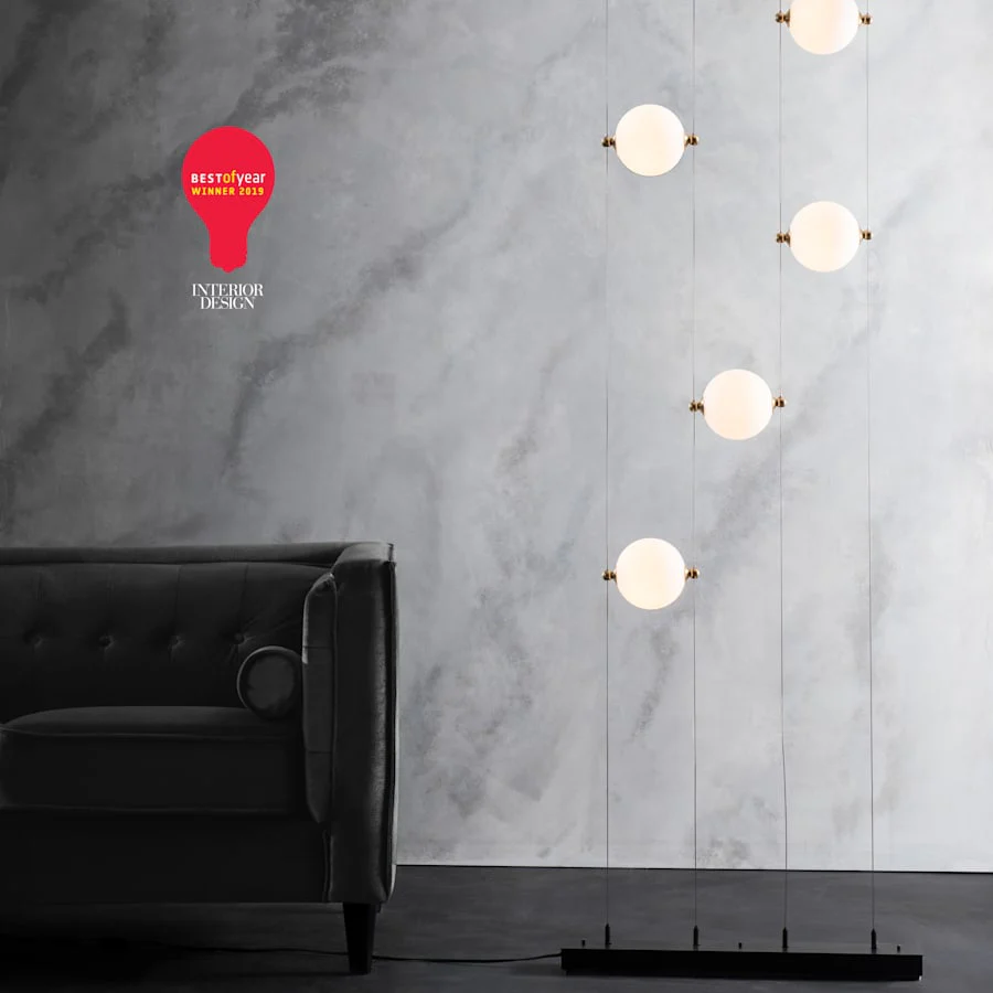 Hubbardton Forge Abacus 28" Wide LED Linear Pendant - Image 3