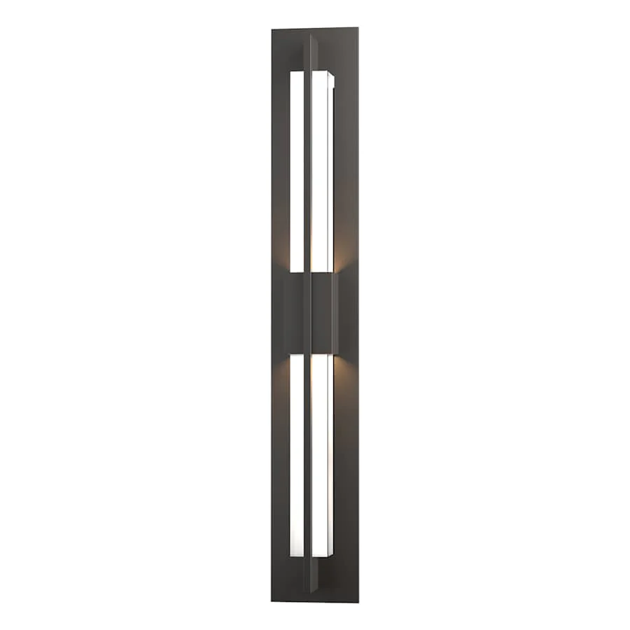 Hubbardton Forge Double Axis 31" Tall LED Outdoor Wall Sconce - Image 1