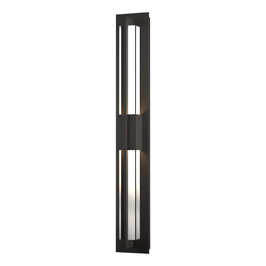 Hubbardton Forge Double Axis 38" Tall LED Outdoor Wall Sconce - Image 1