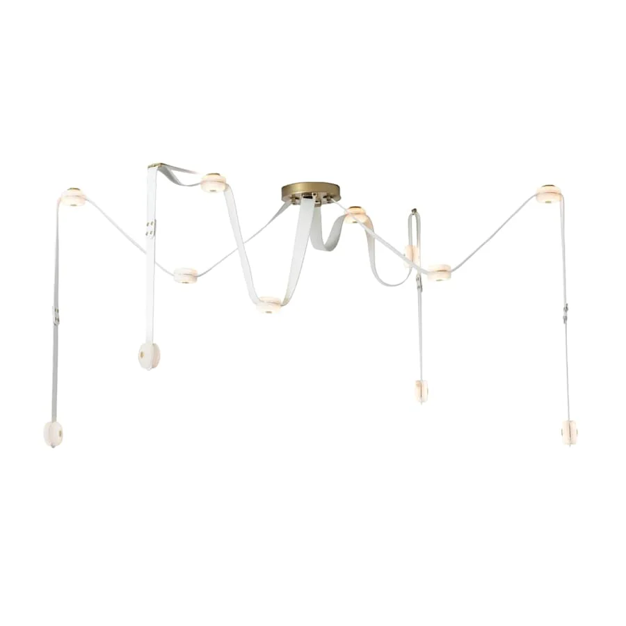 Hubbardton Forge SNAPS 87" Wide Multi Light Pendant - Image 1