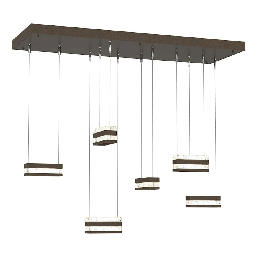 Hubbardton Forge Art Alchemy 34" Wide Linear Pendant - Image 1