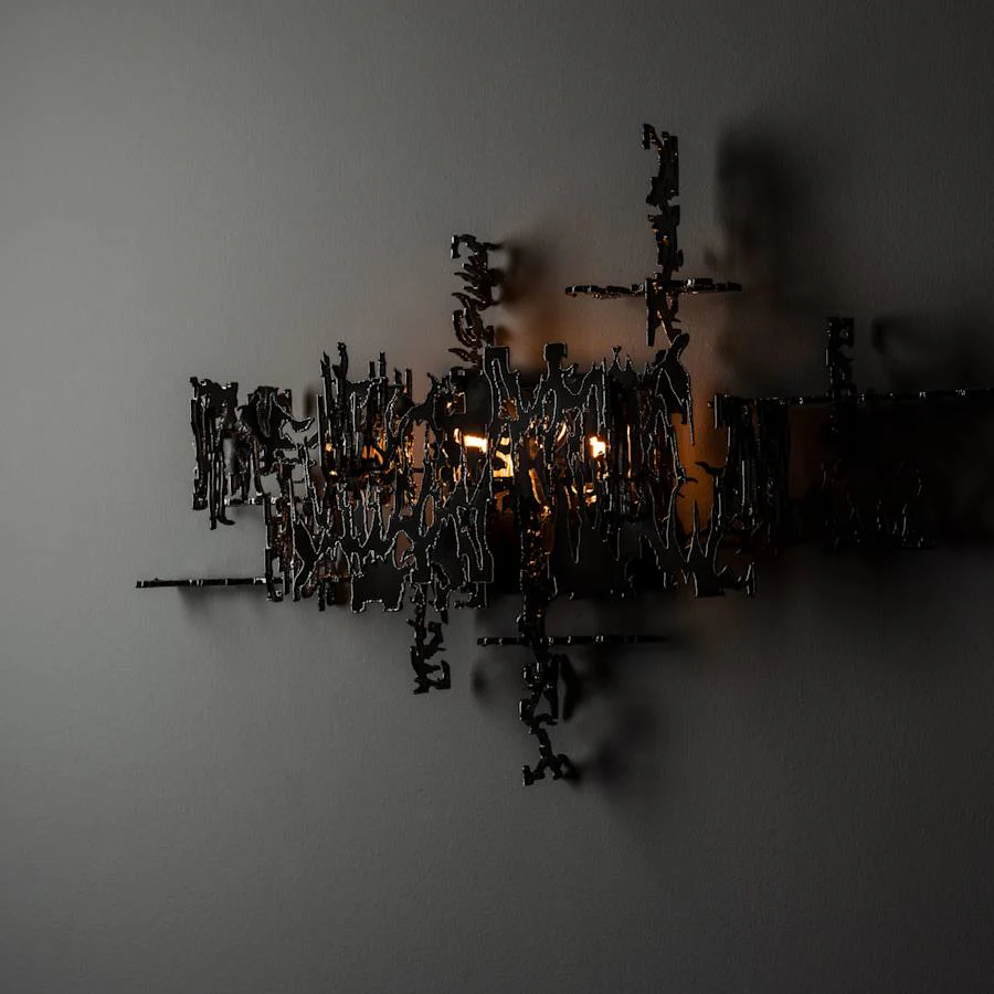 Hubbardton Forge Brutus 2 Light 17" Tall Wall Sconce - Image 3