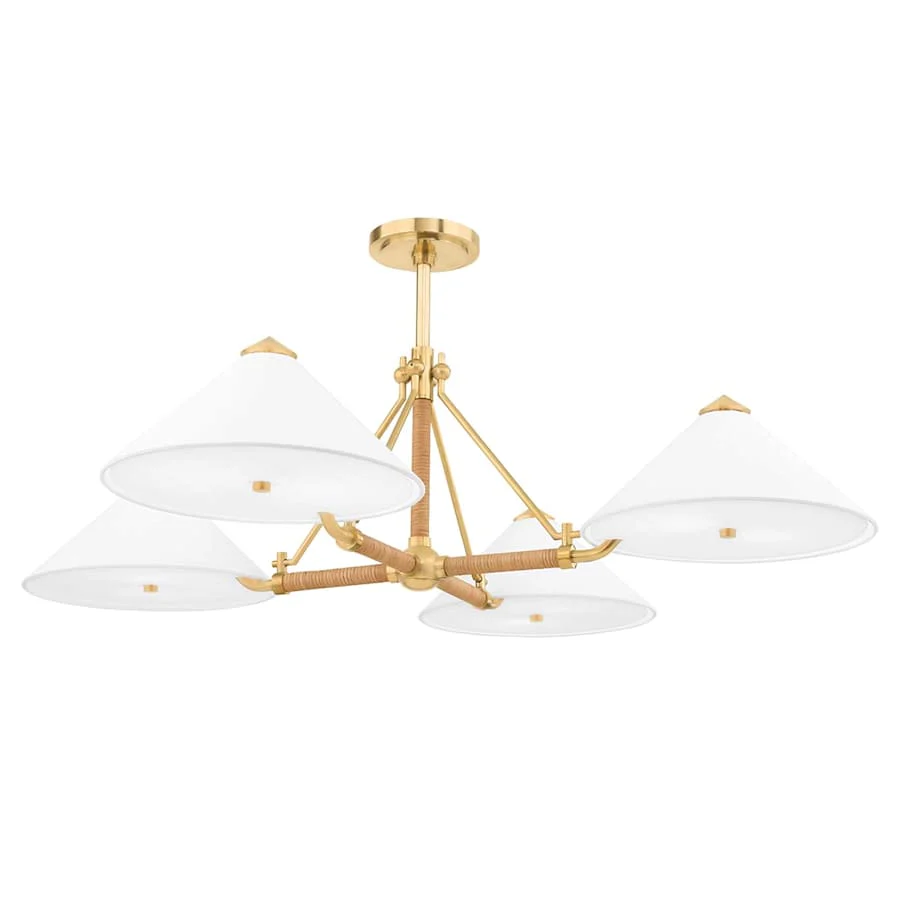 Hudson Valley Lighting Williamsburg 8 Light 46" Wide Chandelier - Image 1