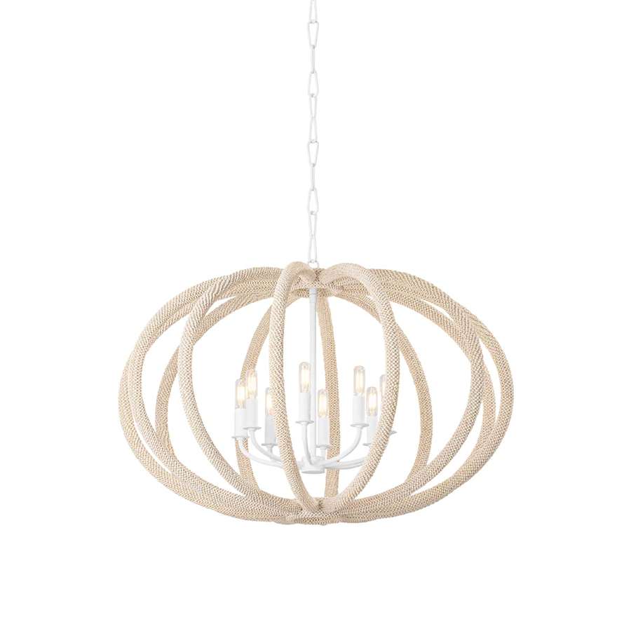 Hudson Valley Lighting Lewiston 8 Light 34" Wide Abstract Chandelier - Image 1