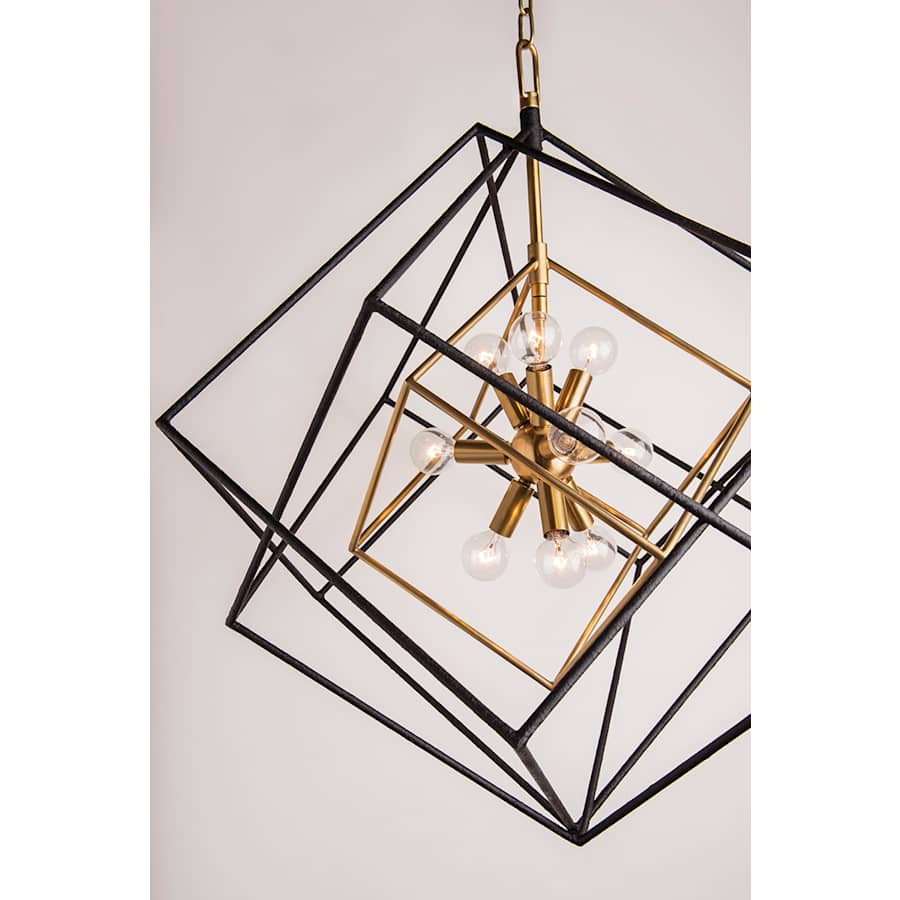 Hudson Valley Lighting Roundout 12 Light 34" Wide Abstract Chandelier - Image 3