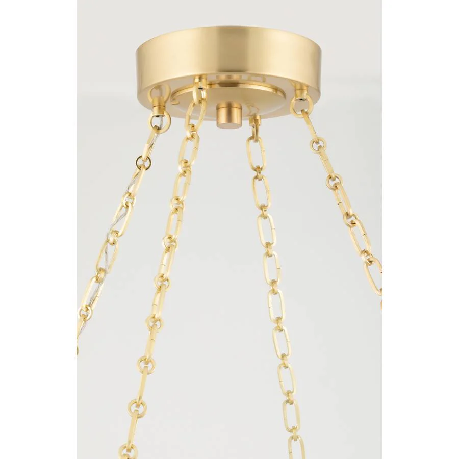 Hudson Valley Lighting Lindley 38" Wide LED Ring Chandelier - Image 3