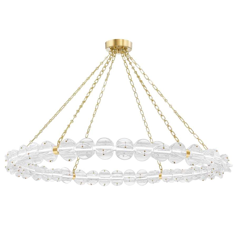 Hudson Valley Lighting Lindley 55" Wide LED Ring Chandelier - Image 1