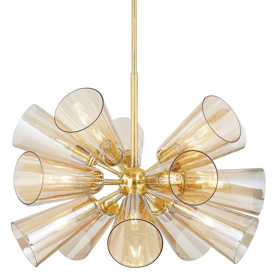 Hudson Valley Lighting Hartwood 15 Light 32" Wide Sputnik Chandelier - Image 1