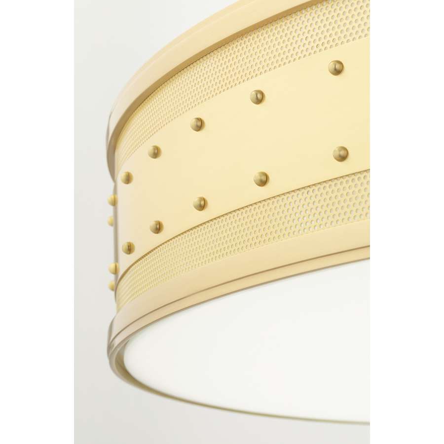 Hudson Valley Lighting Gaines 6 Light 30" Wide Drum Chandelier - Image 2