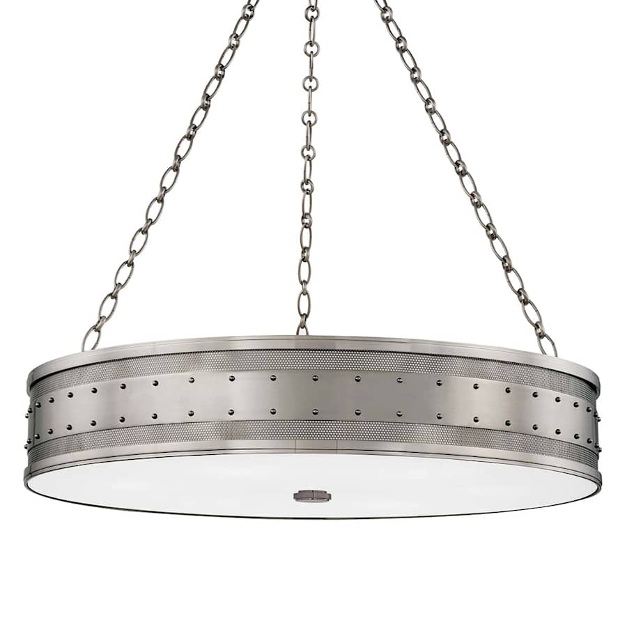 Hudson Valley Lighting Gaines 6 Light 30" Wide Drum Chandelier - Image 1