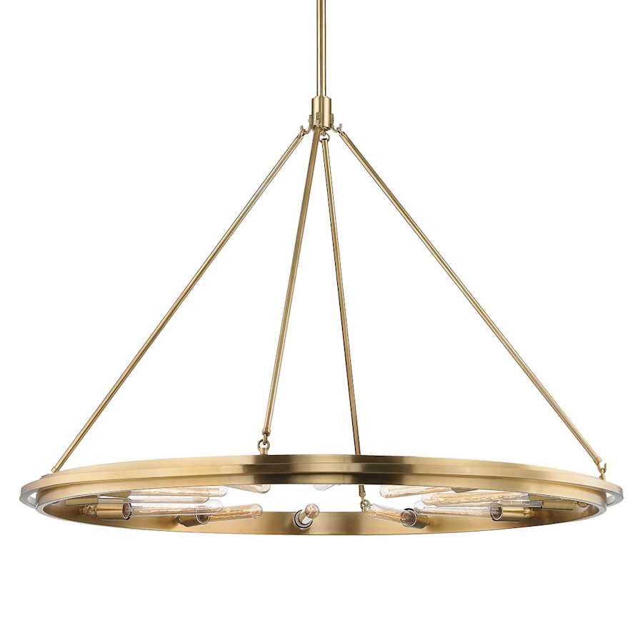 Hudson Valley Lighting Chambers 12 Light 45" Wide Ring Chandelier - Image 1