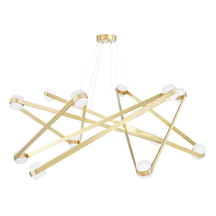 Hudson Valley Lighting Orbit 12 Light 58" Wide LED Abstract Chandelier - Image 1
