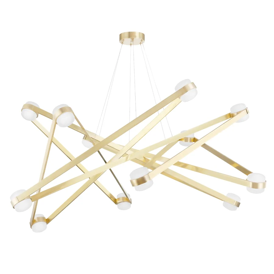 Hudson Valley Lighting Orbit 12 Light 58" Wide LED Abstract Chandelier - Image 3
