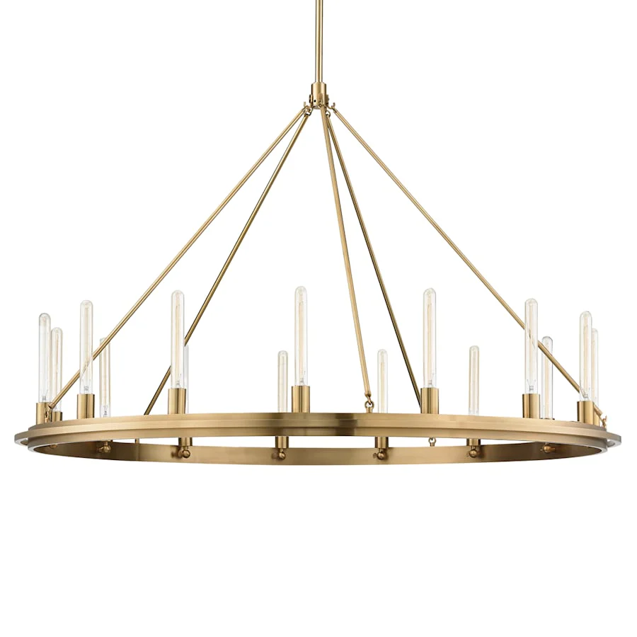 Hudson Valley Lighting Chambers 15 Light 58" Wide Ring Chandelier - Image 2