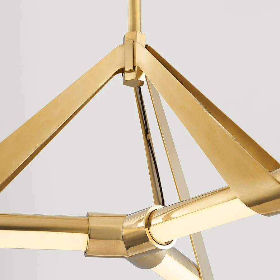 Hudson Valley Lighting Jonas 3 Light 46" Wide LED Sputnik Chandelier - Image 2